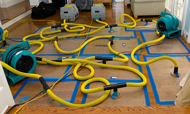 Professional Crawl Space Water Removal technician working in Lancaster, OH